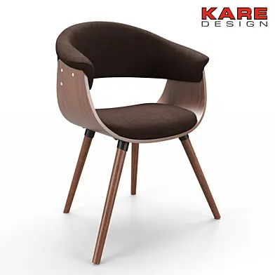 Kare Armchair Monaco Schoko