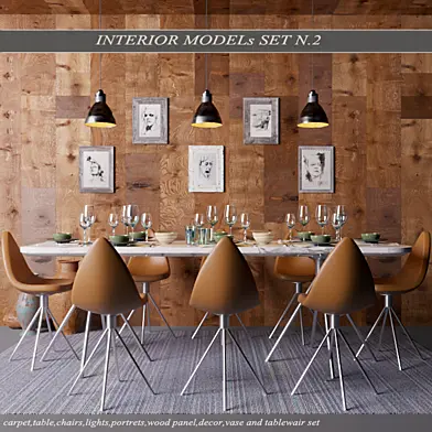 Interior models set