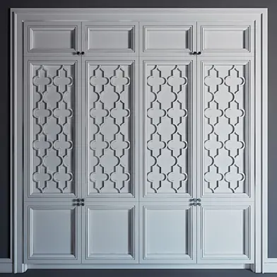 Встроенный шкаф 05\fitted wardrobe 05