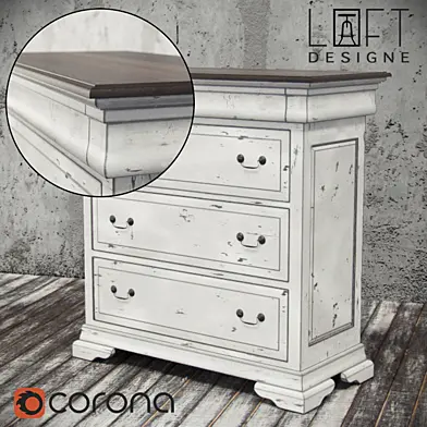 Комод loft designe 446 model
