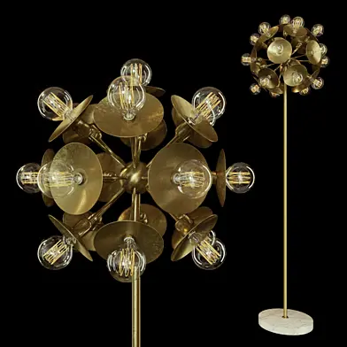 Arteriors Home Lighting Keegan Antique Brass