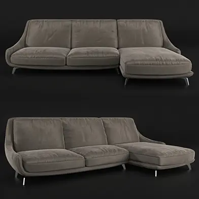 Диван  Deco CONCHIGLIA 016 + 078 от Gorini