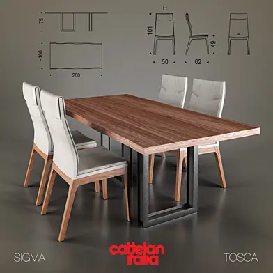 Cattelan Italia Tosca & Sigma