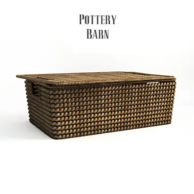Pottery barn, Woven havana basket