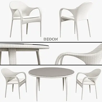 Стул и стол collection Tango Dedon