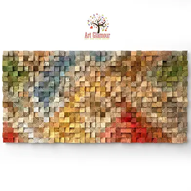 Wood wall art