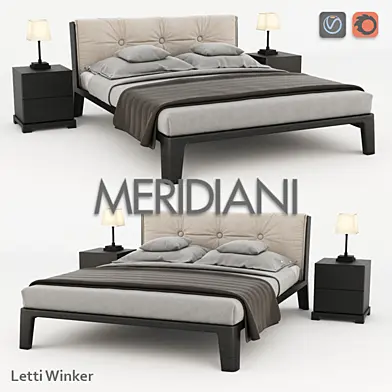 Кровать Letti Winker wood