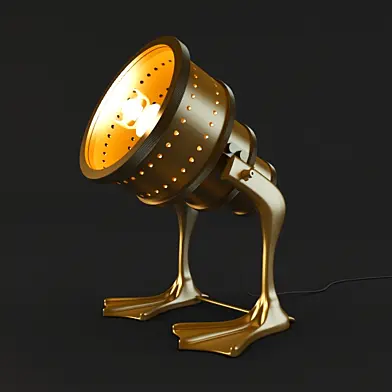Bird Table Lamp
