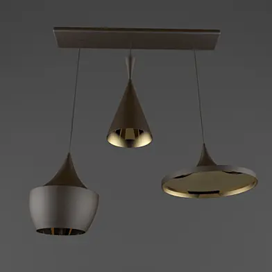 Chandeliers from Tom Dixon