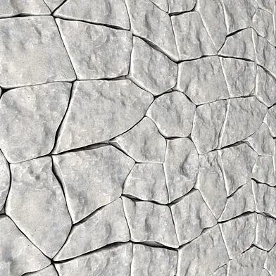 Stone panel wite