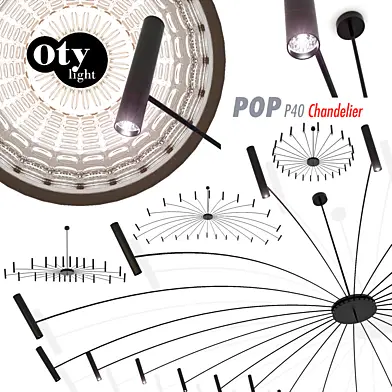 Люстры Oty light "POP 40 Chandelier"