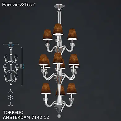 Barovier&Toso Torpedo Amsterdam 7142