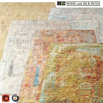 Ковёр Wool&Silk (Soho) 2000х2500 (5 цветов)