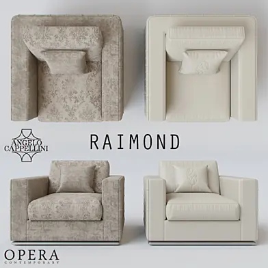 Angelo Cappellini OPERA RAIMOND armchair