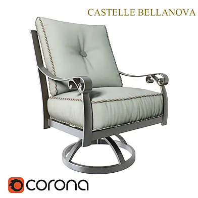 bellnova cushioned swivel rocker