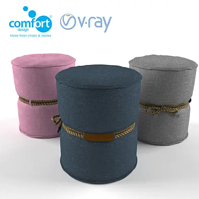 Beppu Beanbag Stool by Comfort furniture
