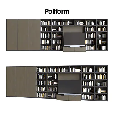 POLIFORM VARENNA SISTEMI GIORNO WALL SYSTEM 20
