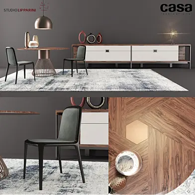 Casa Intl Dining Set1