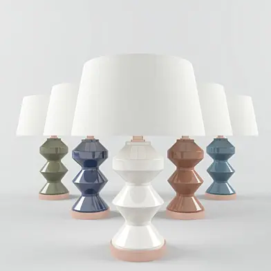 Weller Zig-Zag Table Lamp