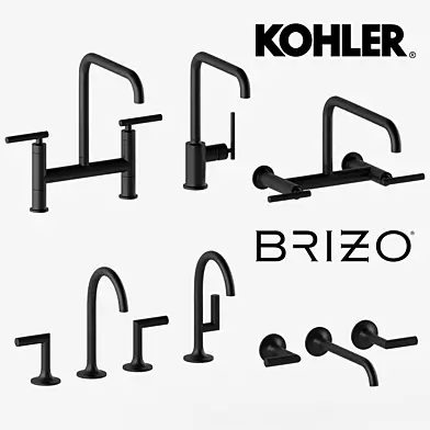 BLACK FAUCETS COLLECTION