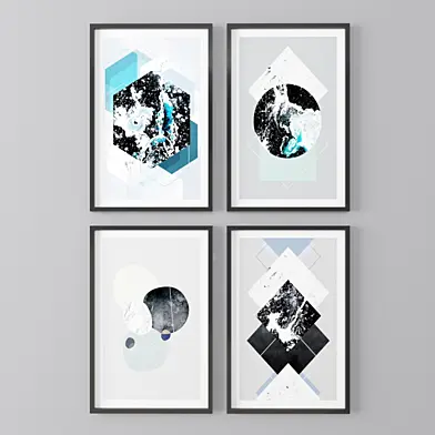 Set of paintings