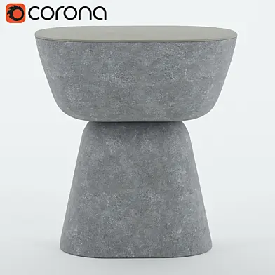 concrete table