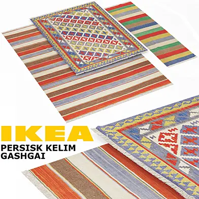 IKEA PERSISK KELIM GASHGAI SET