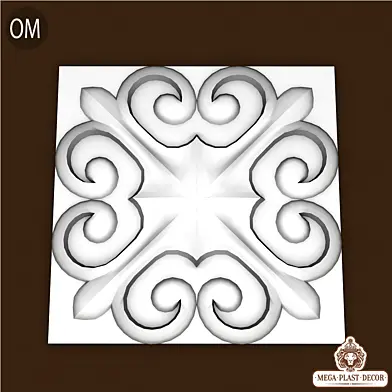 Om. Mega plast decor 3Д панель