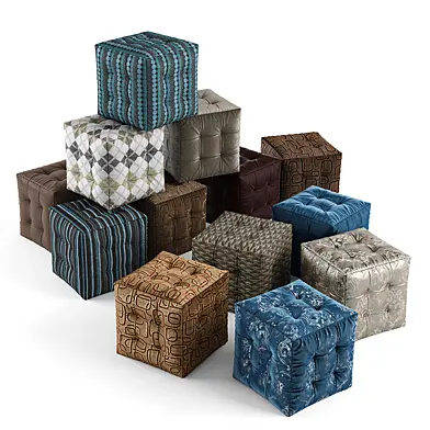 Thirteen Poufs