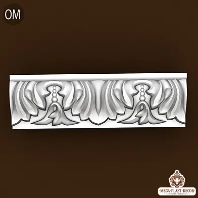 Om. Mega plast decor Карниз