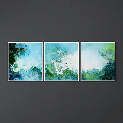 A set of abstract paintings from FinnellFineArt 5