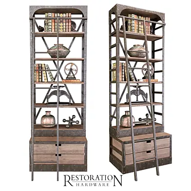 1950S DUTCH SHIPYARD SINGLE SHELVING