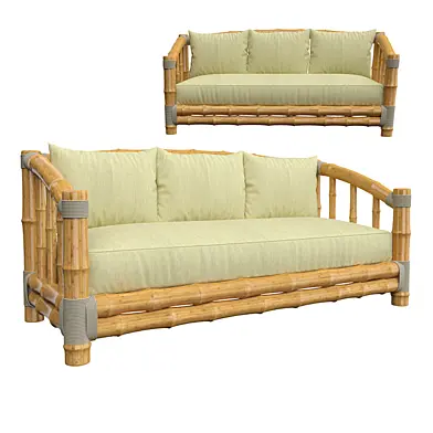 Deano bamboo sofa
