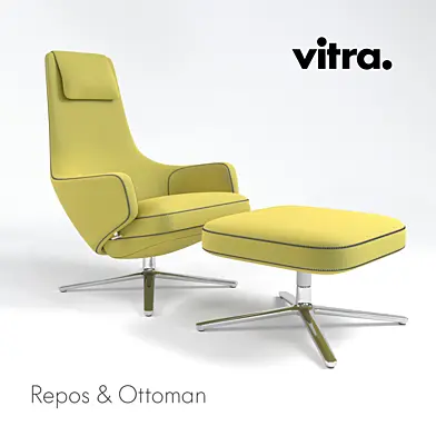 Vitra Repos and Ottoman