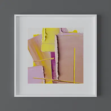 Set of abstract paintings 18