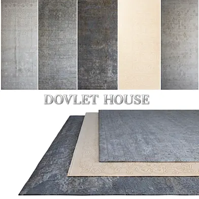 Ковры DOVLET HOUSE 5 штук (part 107)