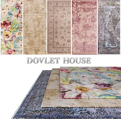 Ковры DOVLET HOUSE 5 штук (part 118)