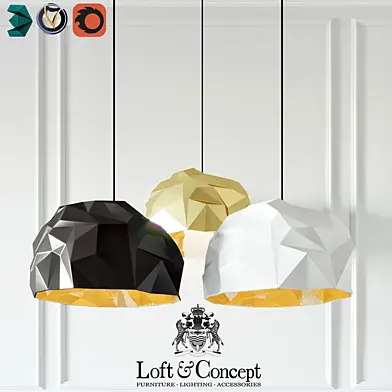 Rock suspension lamp in 2009