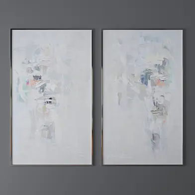 Set of abstract paintings 23