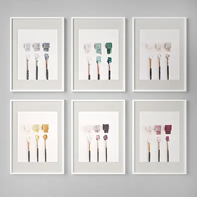 Set of  paintings 8
