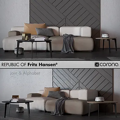 Fritz Hansen_3555_Join_Alphabet