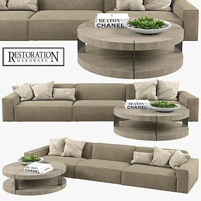 Restoration Hardware - Como Modular Fabric Sofa