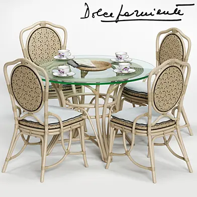 Dolcefarniente DAISY Chair and IRENE Table