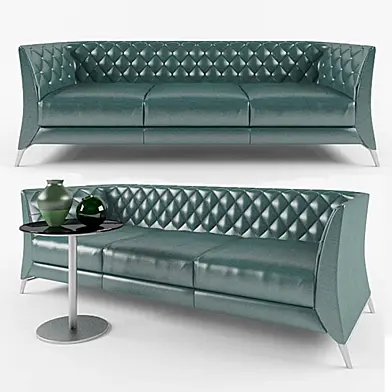 grassy sofa