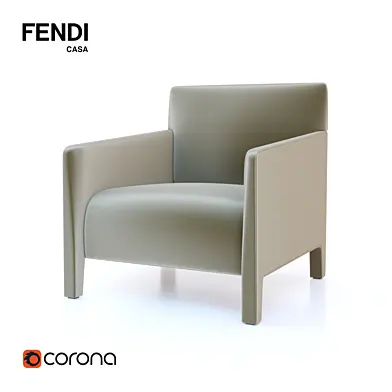 Sabrina Armchair by Fendi Casa