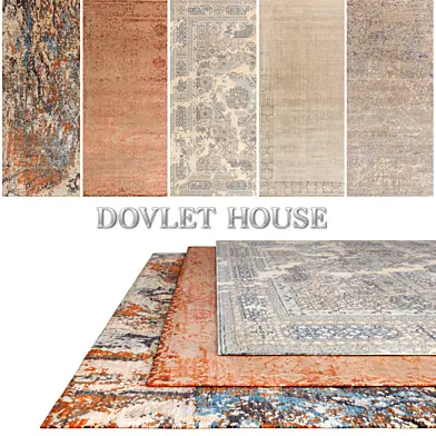 Ковры DOVLET HOUSE 5 штук (part 174)