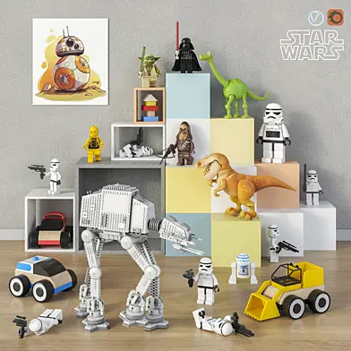 Toys and furniture set 12