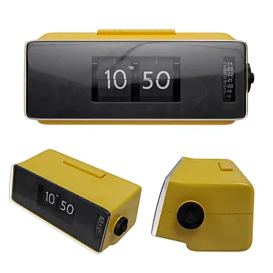 Braun flip clock
