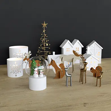 Christmas decor set