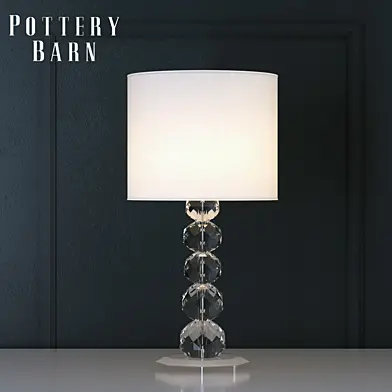 Potterny Barn Monique Lhuillier Acrylic Lamp